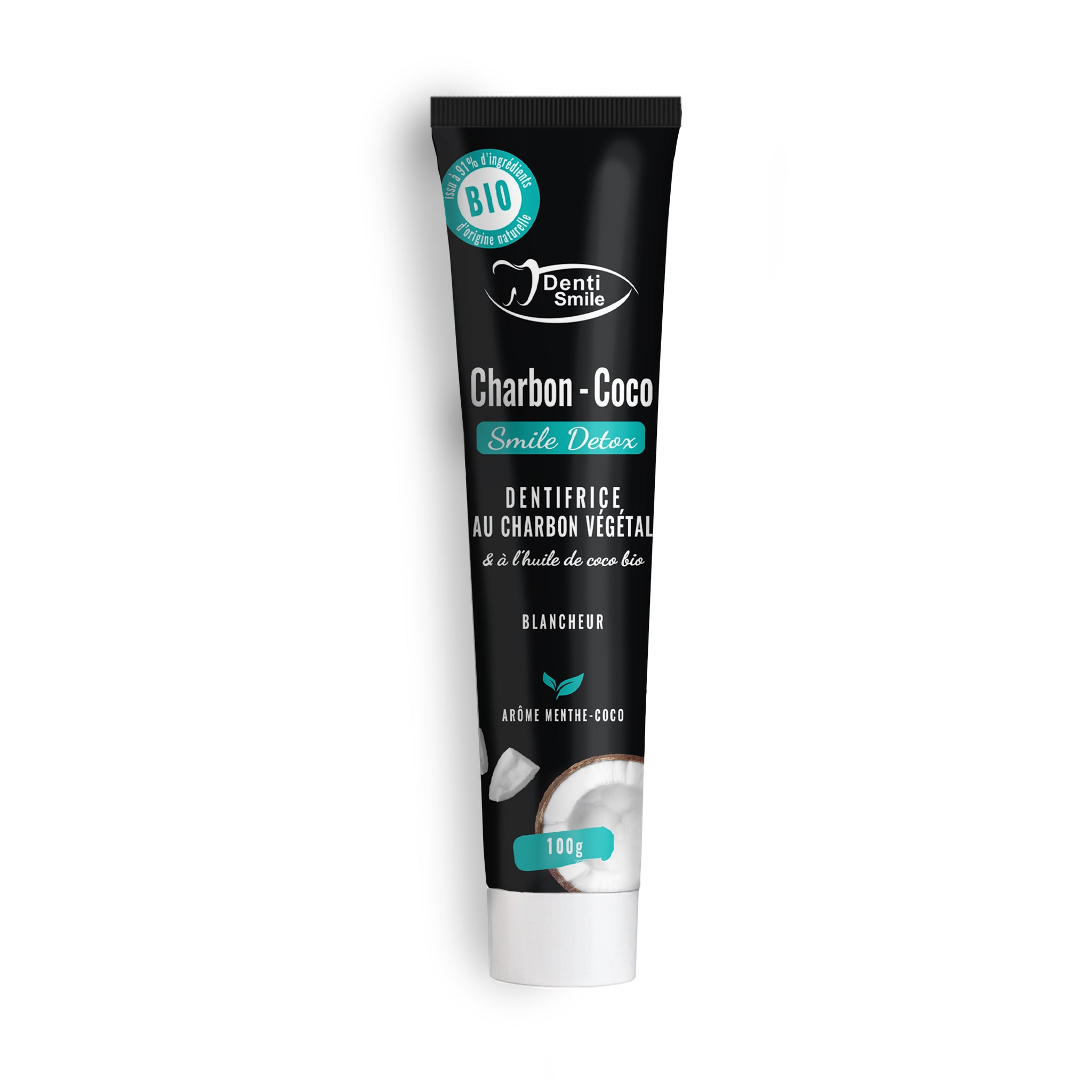 Dentifrice au charbon actif 100g BIO