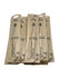 Lot de 10 brosses à dents souples craft BAMBOU infusées au charbon
